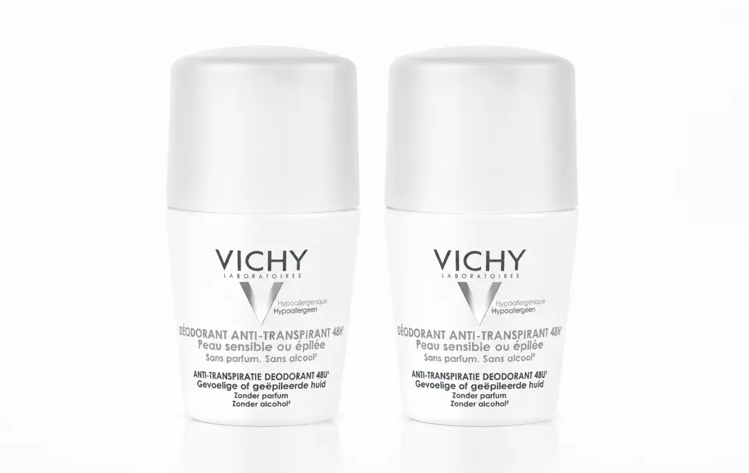 48H Anti-Perspirant Deodorant Sensitive or Waxed Skins Roll-on 2 x 50ml