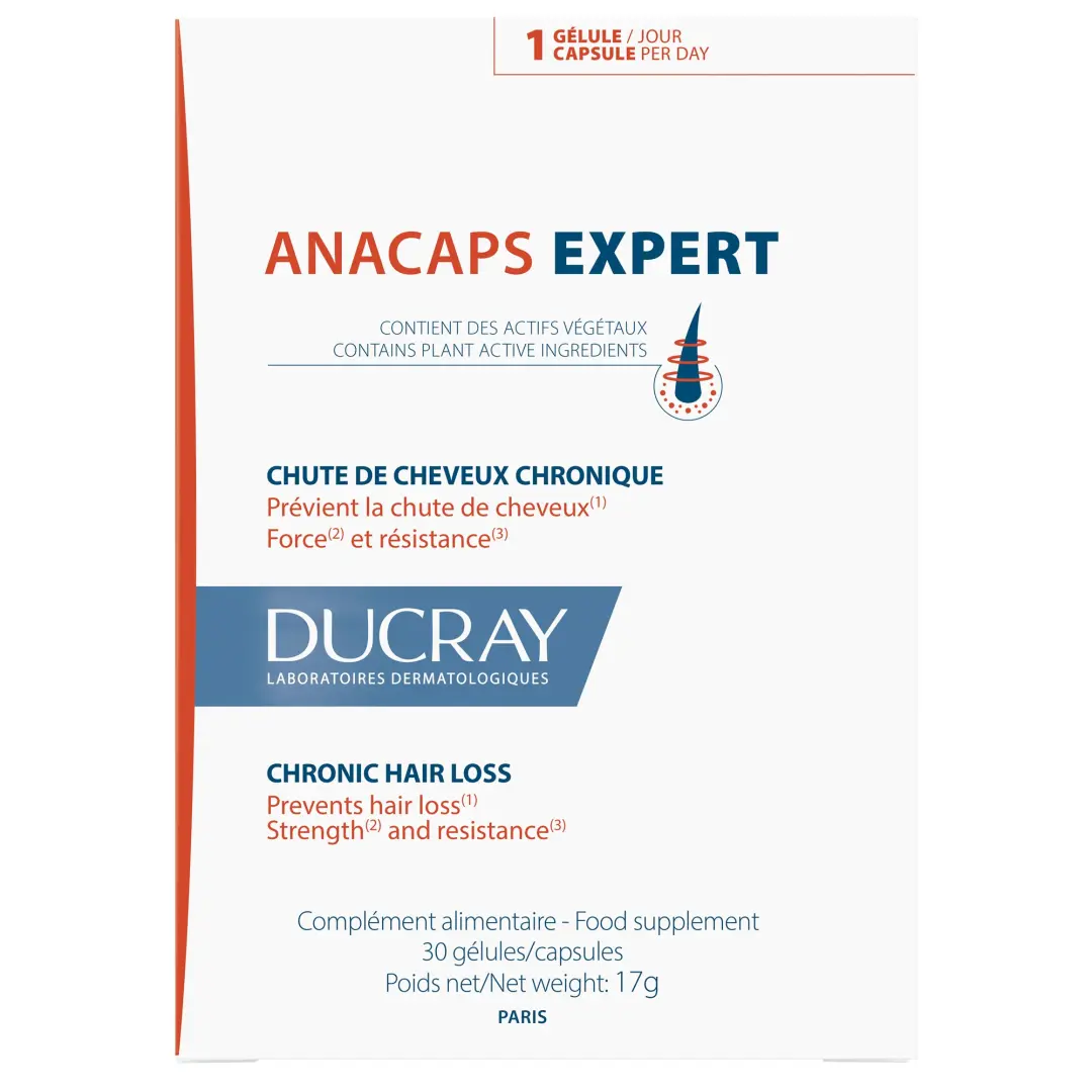 Ducray Anacaps Capsules Hair & Nail Strengthening Supplement 30 capsules